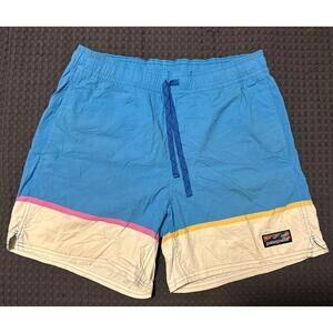 Patagonia Stretch Wavefarer RARE Joya Blue Boardshorts Swim Shorts Size Medium